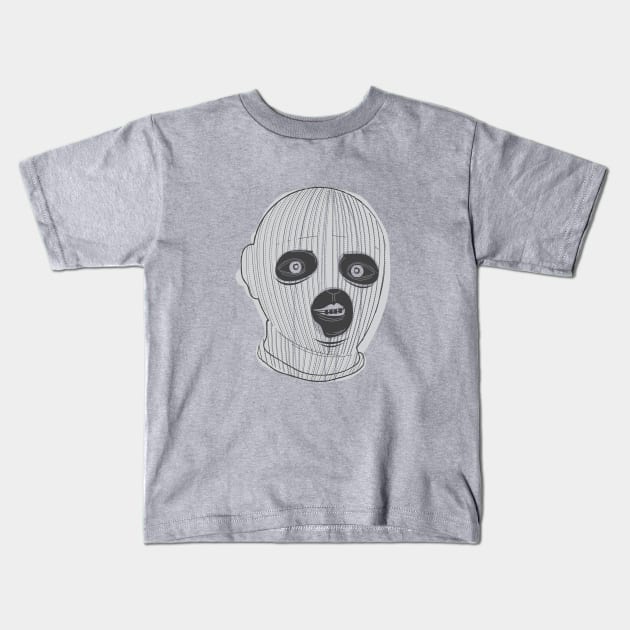 Bank Robber Kids T-Shirt by ryderdoty